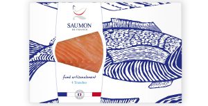 Saumon France Fumé artisanalement - 4Tranches