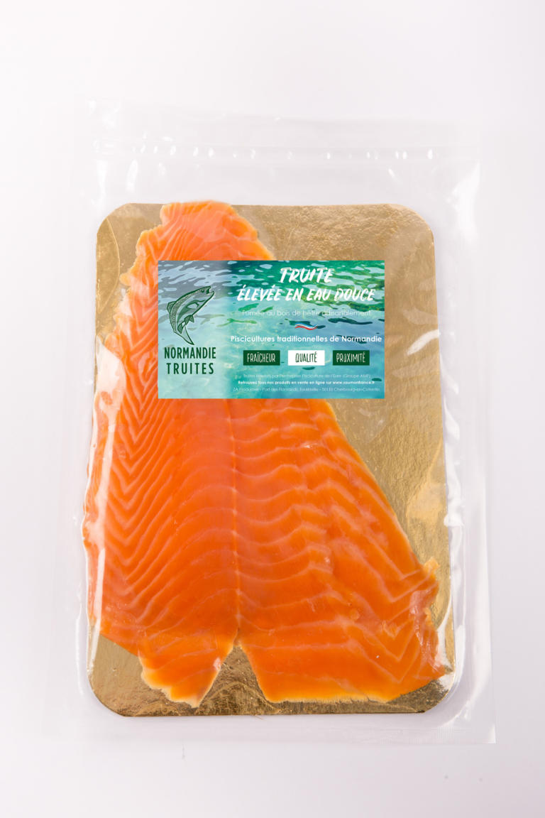 Truite d’eau douce fumée, 4 tranches (160 g) Saumon de France